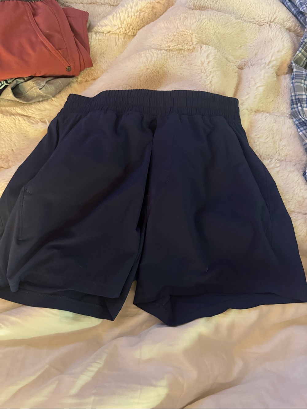 Lululemon Men's Navy Athletic Shorts